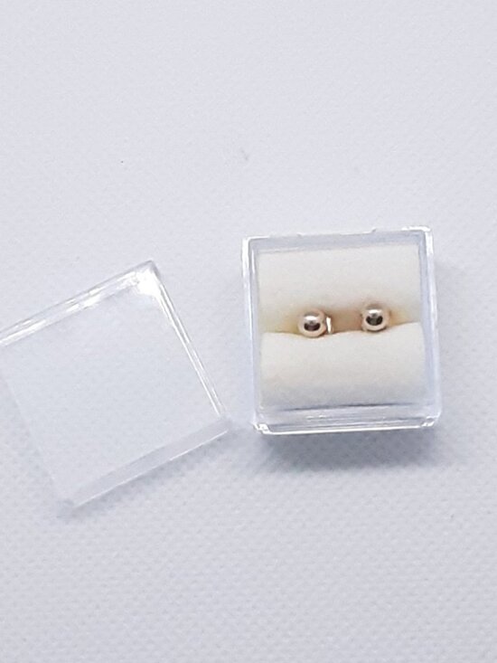 14kt yellow gold Jewelry - NEW 14kt yellow gold ball minimalist post earrlings